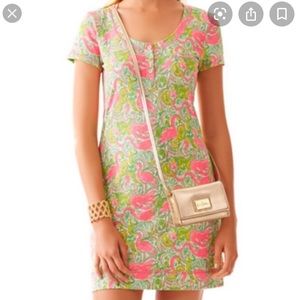Lilly Pulitzer Britton Henley Dress in Hot Wings